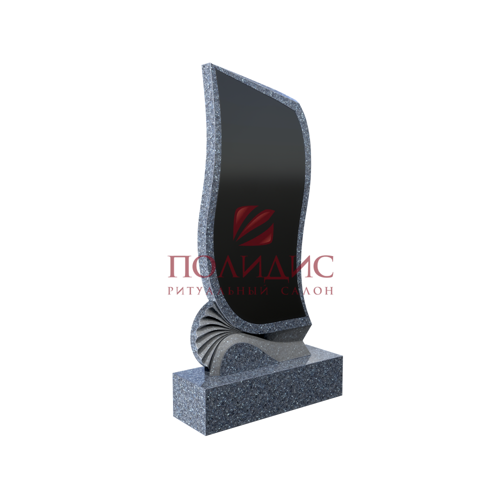 Памятник из голубого гранита PS-249