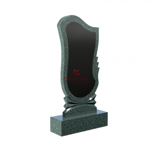 Памятник из зеленого гранита PS-234