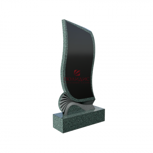 Памятник из зеленого гранита PS-249
