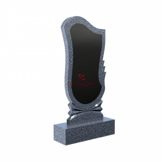 Памятник из голубого гранита PS-234